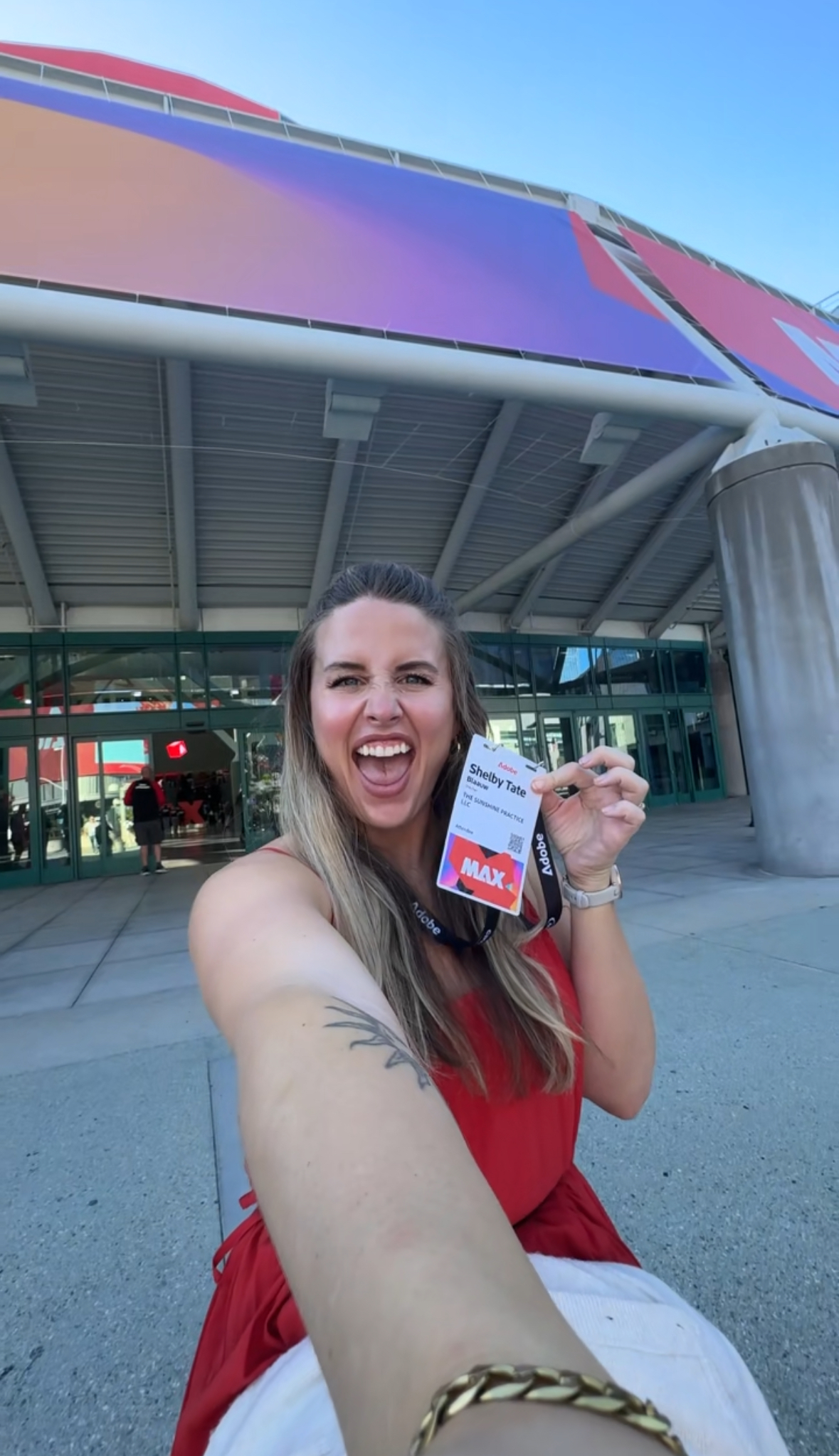 Shelby Tate at Adobe Max